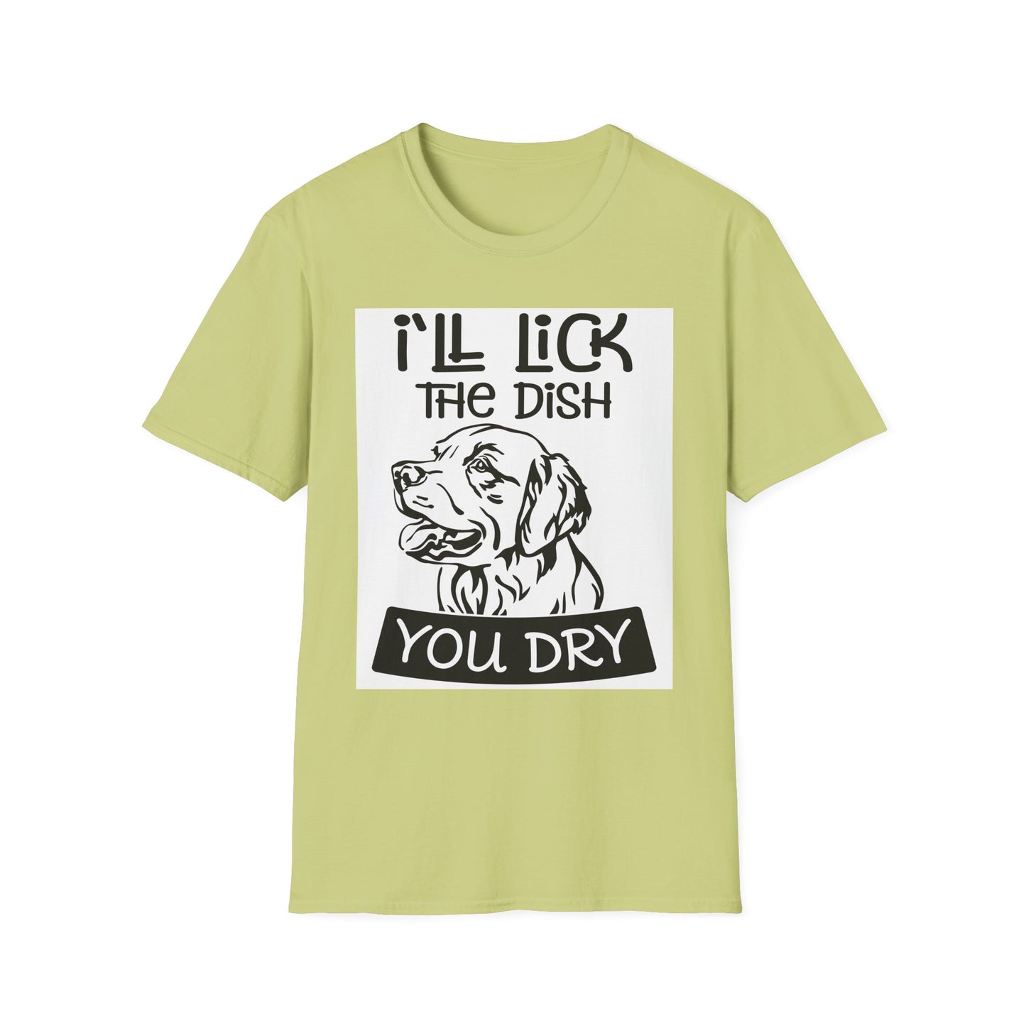 Funny Dog Themed Unisex Softstyle T-Shirt, Pet Lovers Gift, Dog Humor Tee, Casual Wear, Funny Quote Shirt, Dog Lover Apparel
