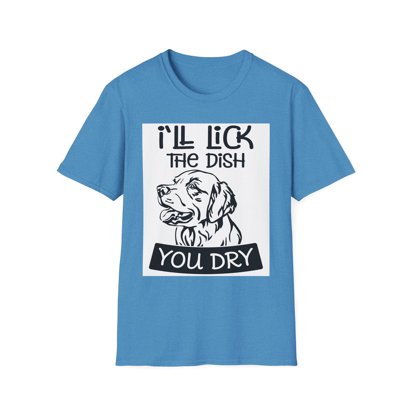 Funny Dog Themed Unisex Softstyle T-Shirt, Pet Lovers Gift, Dog Humor Tee, Casual Wear, Funny Quote Shirt, Dog Lover Apparel