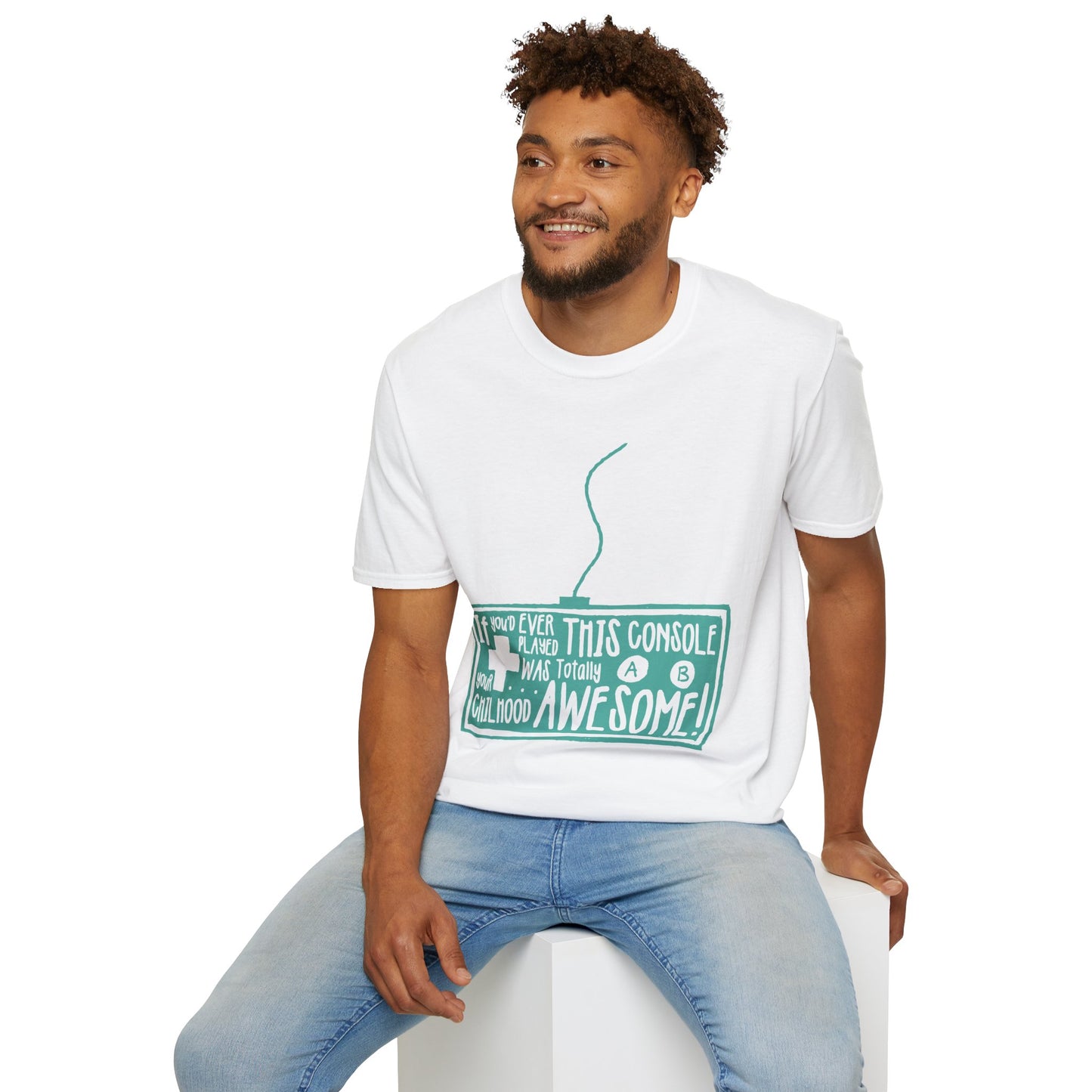 Nostalgic Gamer T-Shirt - Perfect for Video Game Lovers, Retro Console Fans, Birthday Gifts, Holiday Apparel, Unisex Tees