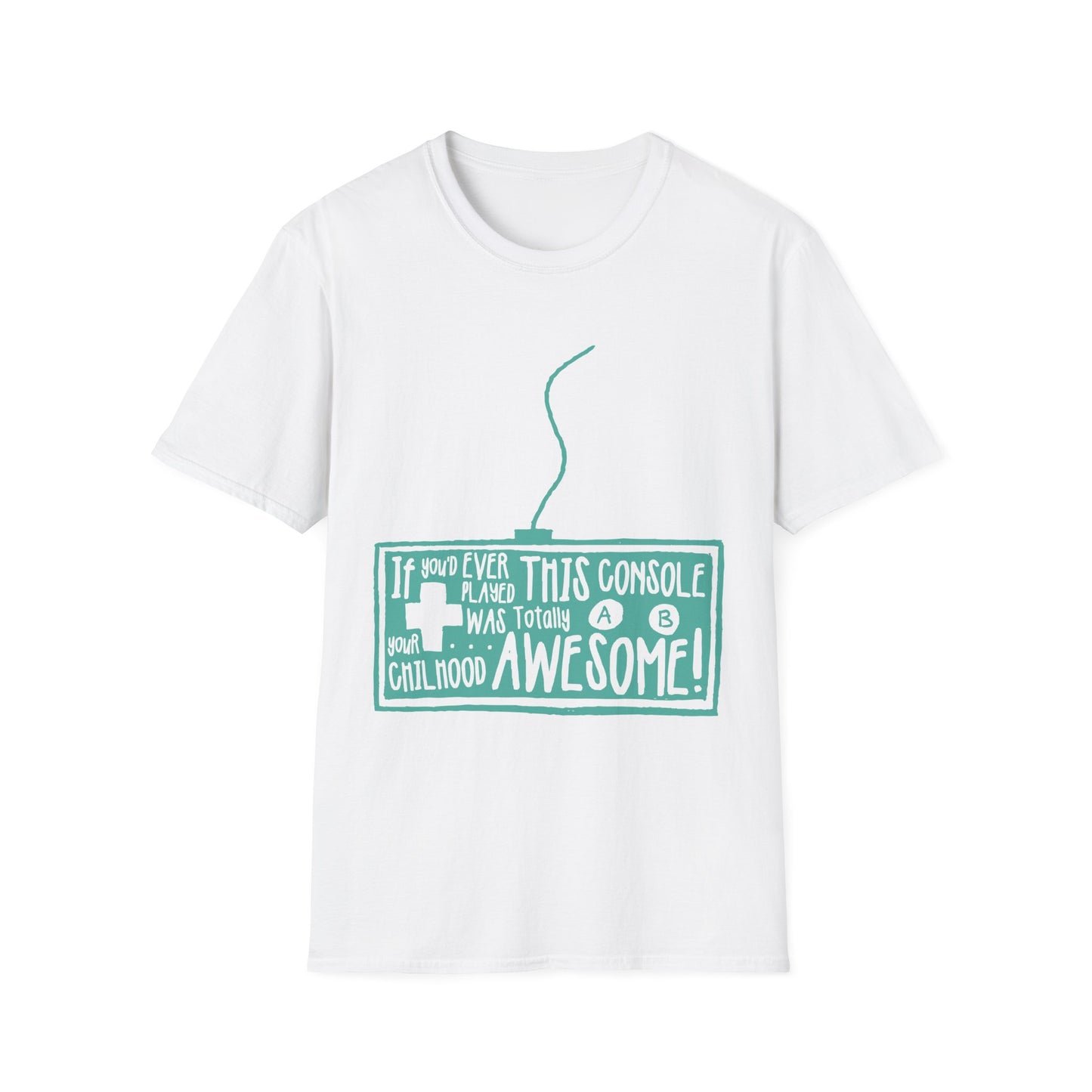 Nostalgic Gamer T-Shirt - Perfect for Video Game Lovers, Retro Console Fans, Birthday Gifts, Holiday Apparel, Unisex Tees