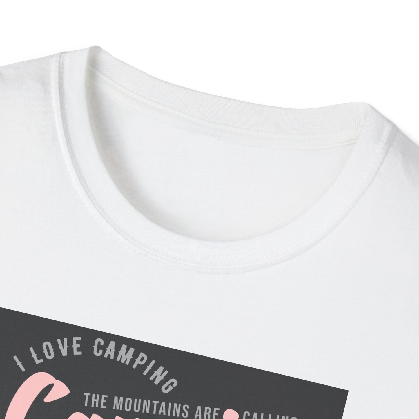 Camping Society Unisex Softstyle T-Shirt, Adventure Shirt, Gift for Campers, Hiking Tee, Outdoor Apparel, Sleep Under the Stars