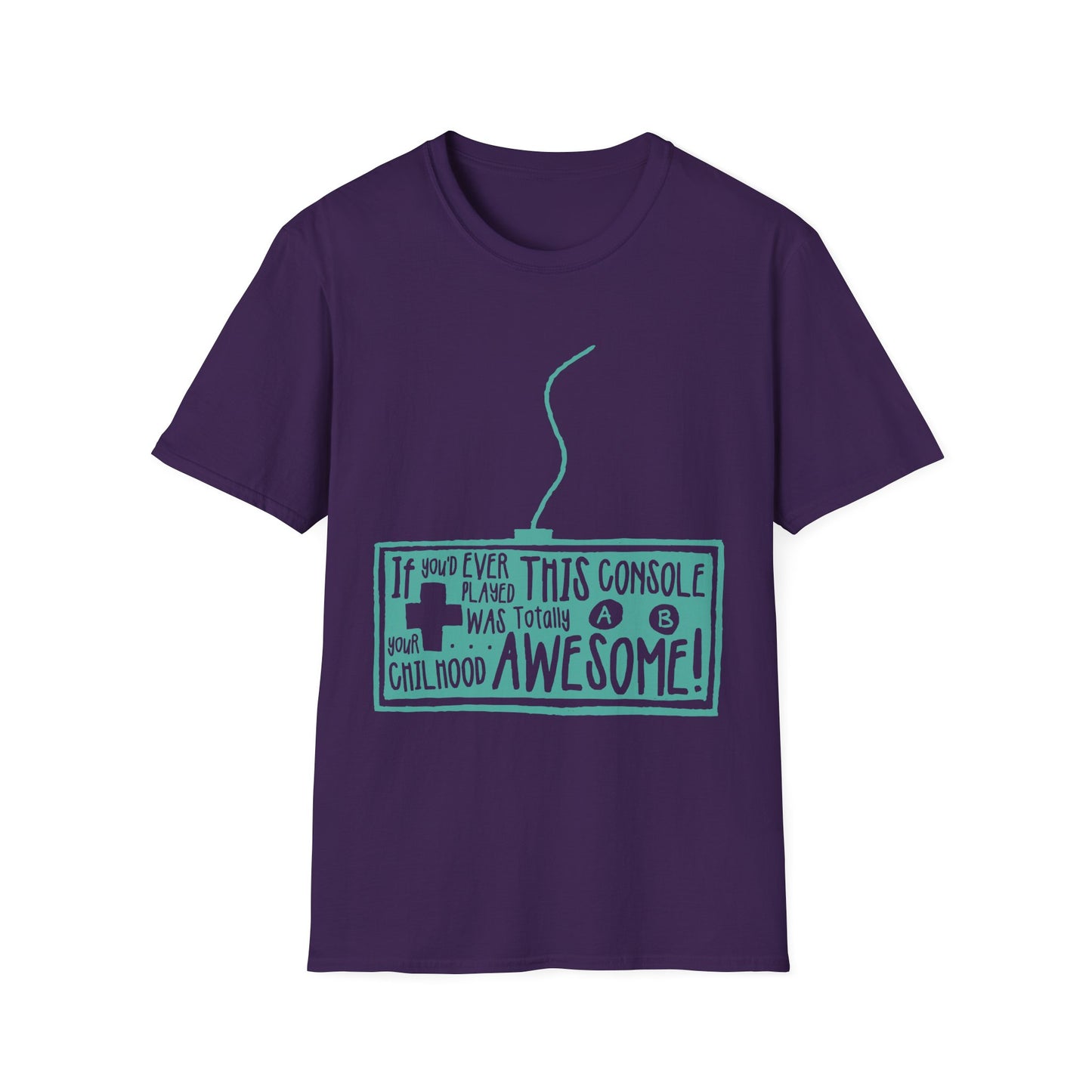 Nostalgic Gamer T-Shirt - Perfect for Video Game Lovers, Retro Console Fans, Birthday Gifts, Holiday Apparel, Unisex Tees