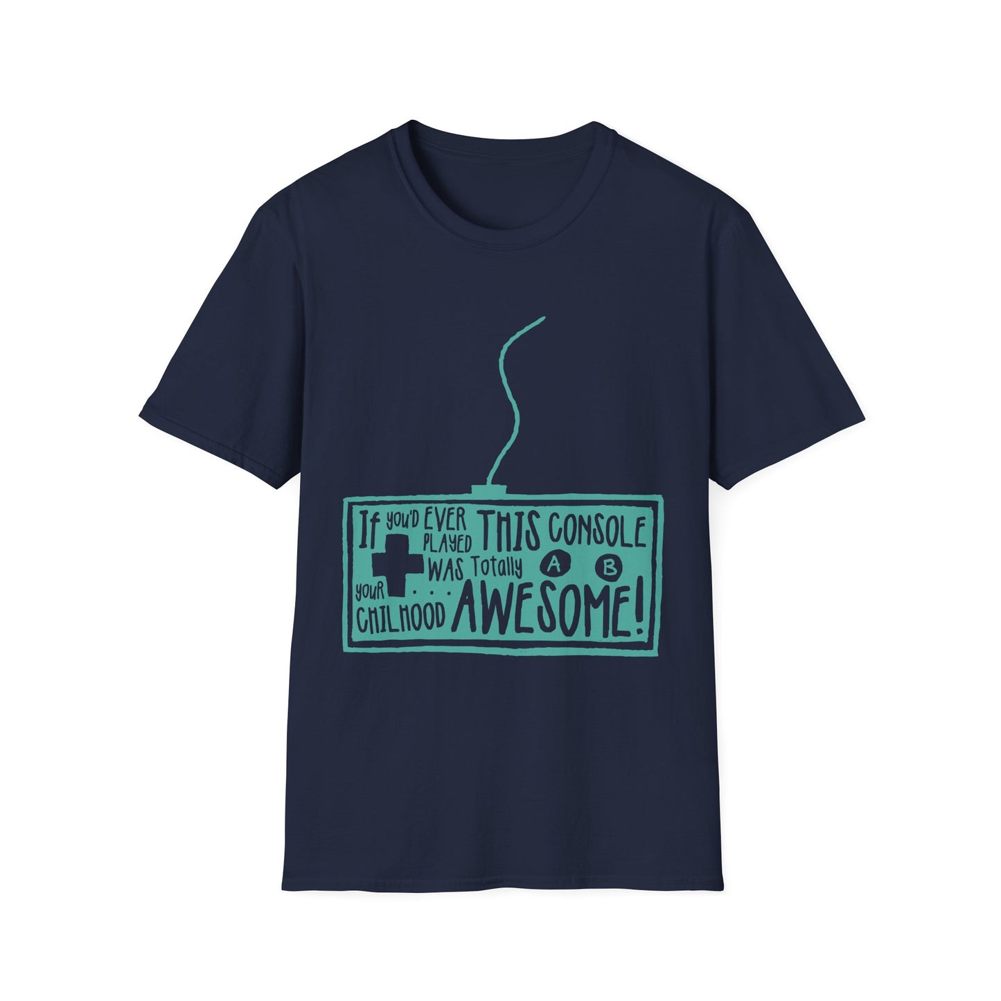 Nostalgic Gamer T-Shirt - Perfect for Video Game Lovers, Retro Console Fans, Birthday Gifts, Holiday Apparel, Unisex Tees