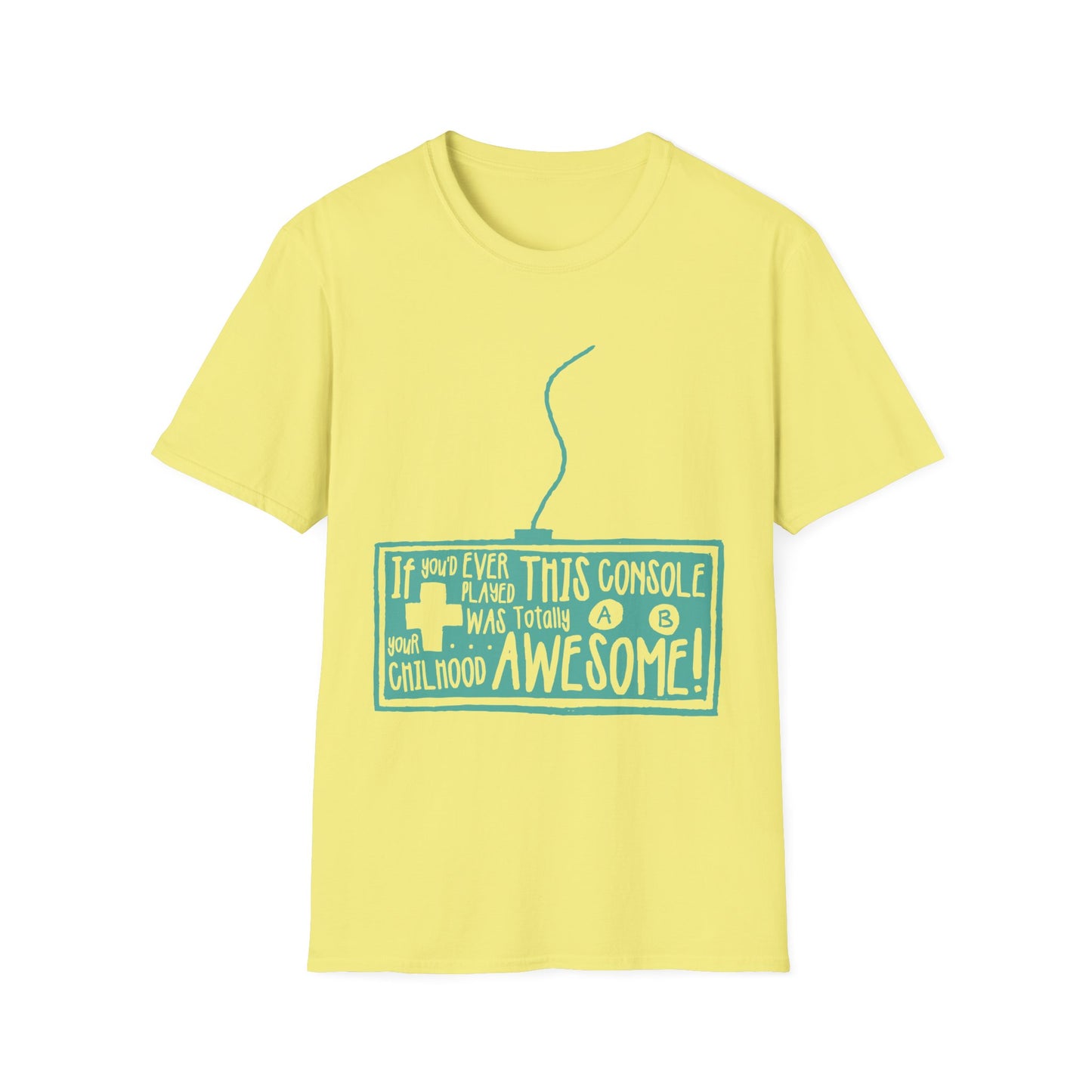 Nostalgic Gamer T-Shirt - Perfect for Video Game Lovers, Retro Console Fans, Birthday Gifts, Holiday Apparel, Unisex Tees