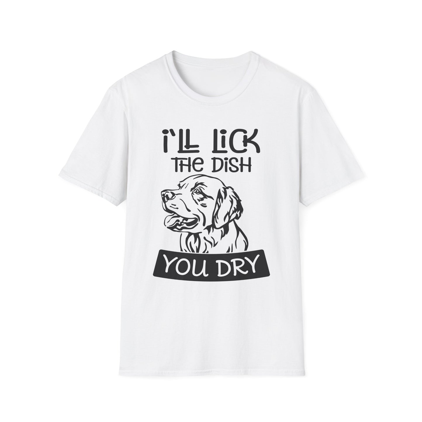 Funny Dog Themed Unisex Softstyle T-Shirt, Pet Lovers Gift, Dog Humor Tee, Casual Wear, Funny Quote Shirt, Dog Lover Apparel