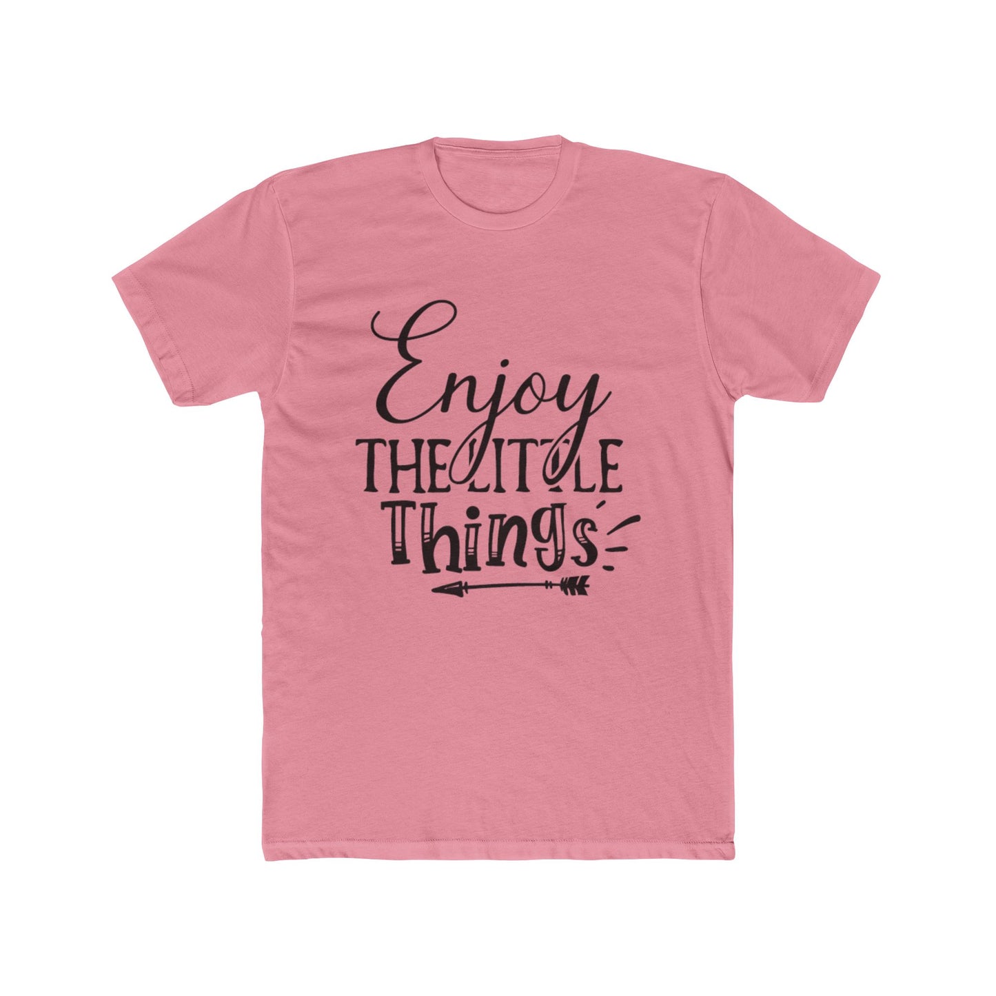Enjoy the Little Things Unisex Cotton Crew Tee, Relaxed Fit T-Shirt, Positive Quote Shirt, Gift for Friends, Everyday Wear, [...]